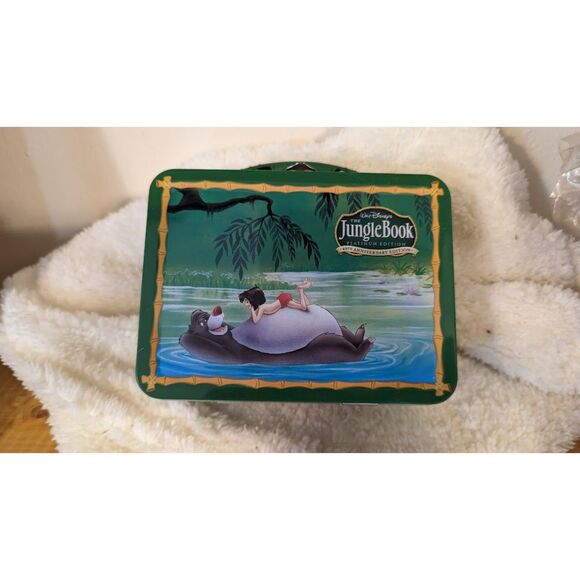 Walt Disney The Jungle Book Platinum Edition 40th Anniversary Tin Lunch Box - Picture 3 of 5